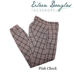 EDT Woven Check Breeches -Tack Shop edt woven check breeches 11582