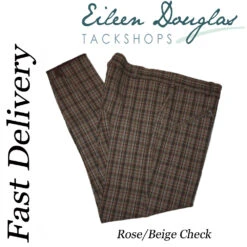 EDT Woven Check Breeches -Tack Shop edt woven check breeches 11727