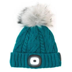 Equi Light Led Wool Beanie With Pompom