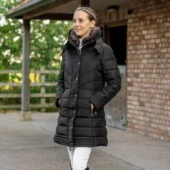 Mark Todd Deluxe Long Padded Coat -Tack Shop mark todd deluxe long padded coat 16168