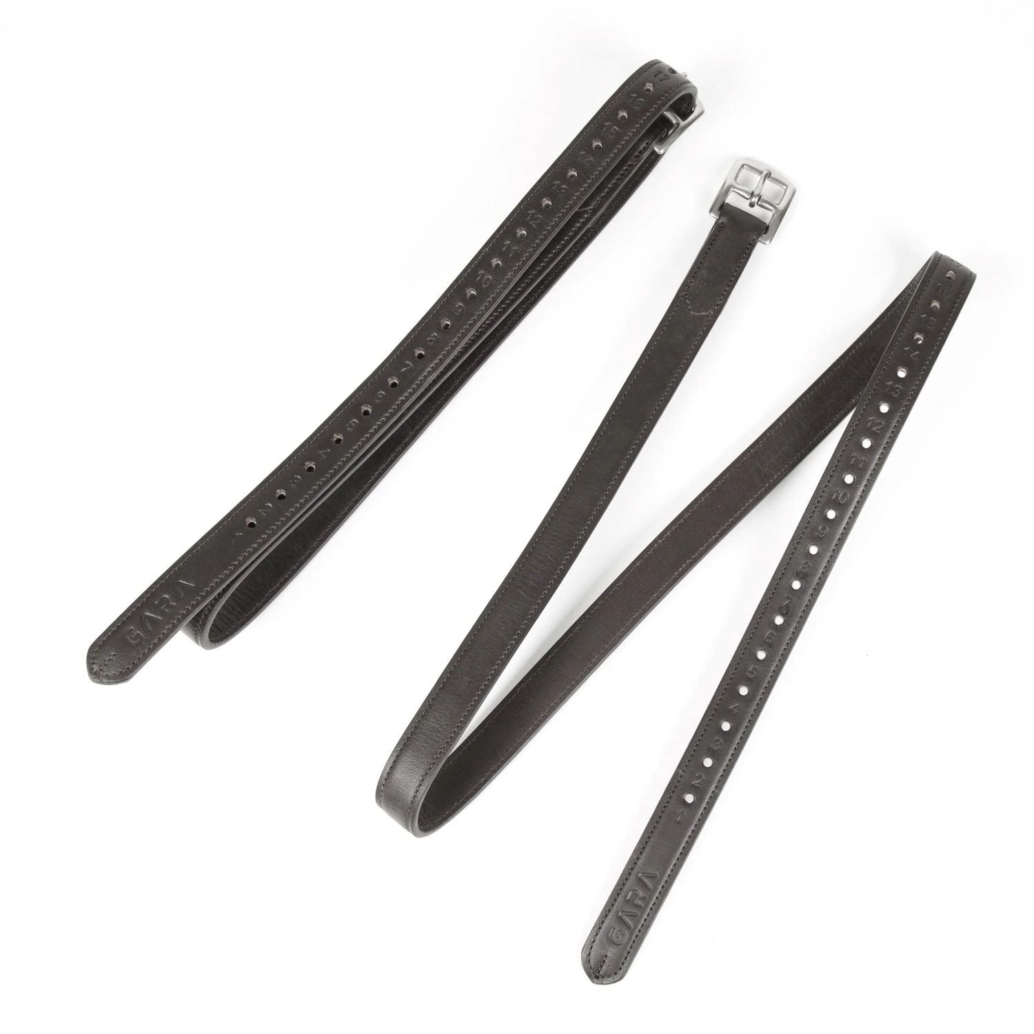 Velociti GARA Non Stretch Stirrup Leathers 2 Velociti GARA Non Stretch Stirrup Leathers - Image 2